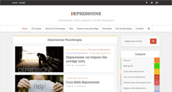 Desktop Screenshot of depressione-psicoterapia.it